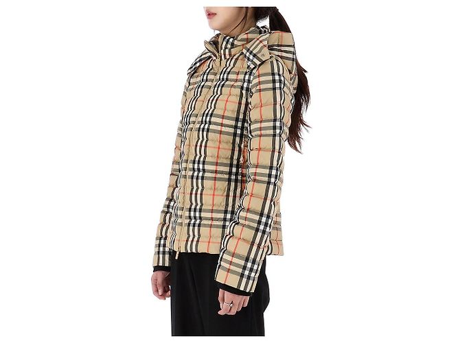 Burberry Houndstooth Pattern Hooded Down Jacket Adult Size Multiple colors - view 6