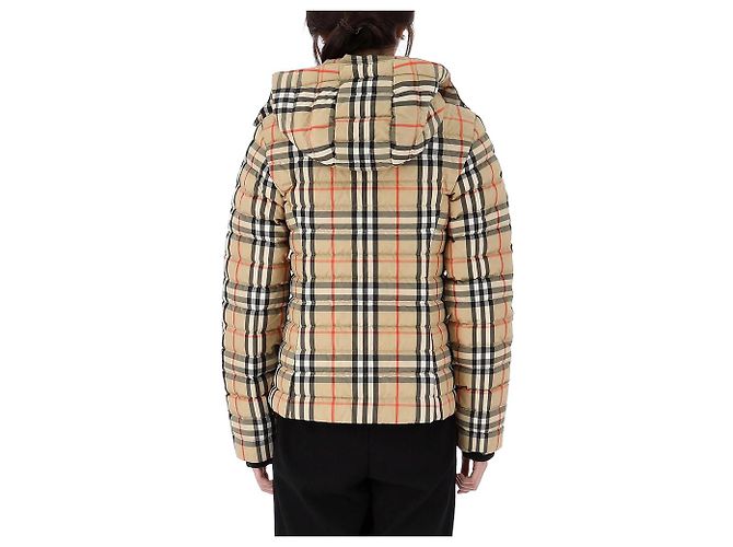 Burberry Houndstooth Pattern Hooded Down Jacket Adult Size Multiple colors - view 7