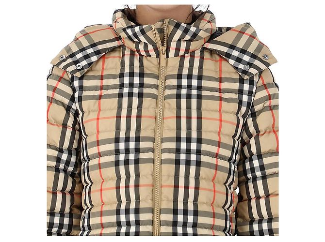 Burberry Houndstooth Pattern Hooded Down Jacket Adult Size Multiple colors - view 8