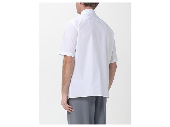 Fendi Camisa de manga corta de algodón - vista 6