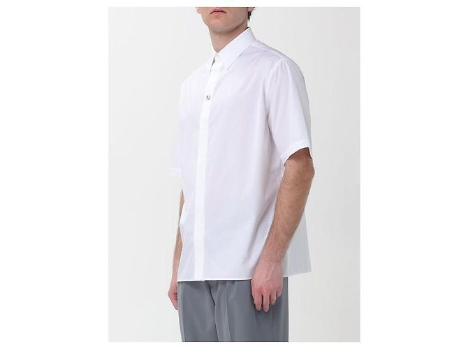 Fendi Camisa de manga corta de algodón - vista 7