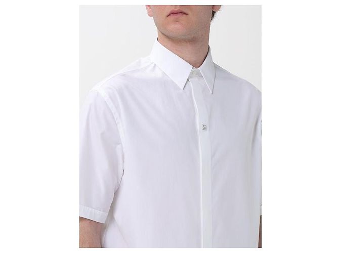 Fendi Camisa de manga corta de algodón - vista 8