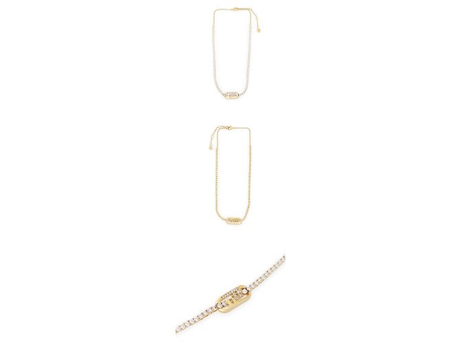Fendi Collana Tennis Oclock da donna (Gold) ATEP D'oro - vista 3