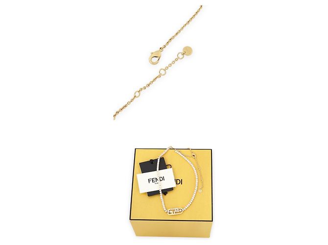 Fendi Collana Tennis Oclock da donna (Gold) ATEP D'oro - vista 4
