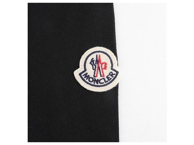 Moncler Kurzarm-T-Shirt mit Tasche und besticktem Logo Braun - Ansicht 10
