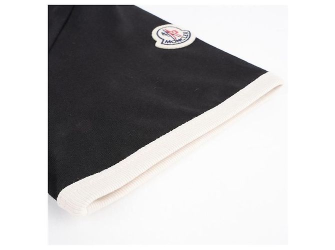 Moncler Kurzarm-T-Shirt mit Tasche und besticktem Logo Braun - Ansicht 5
