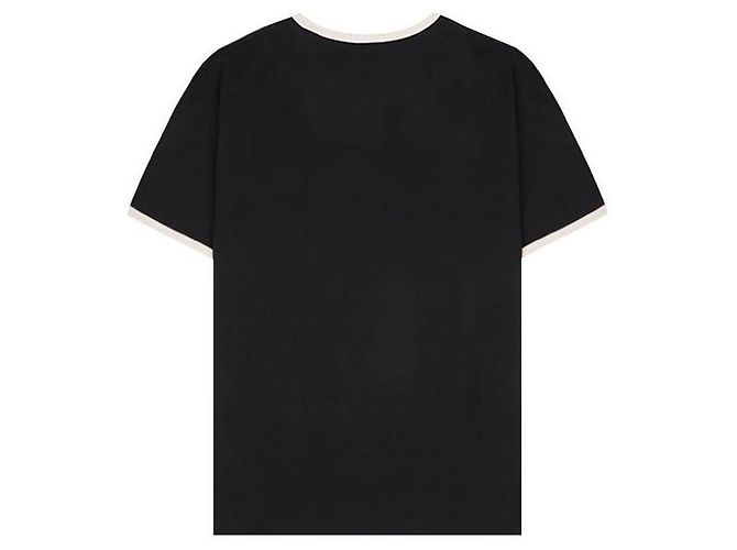 Moncler Kurzarm-T-Shirt mit Tasche und besticktem Logo Braun - Ansicht 8