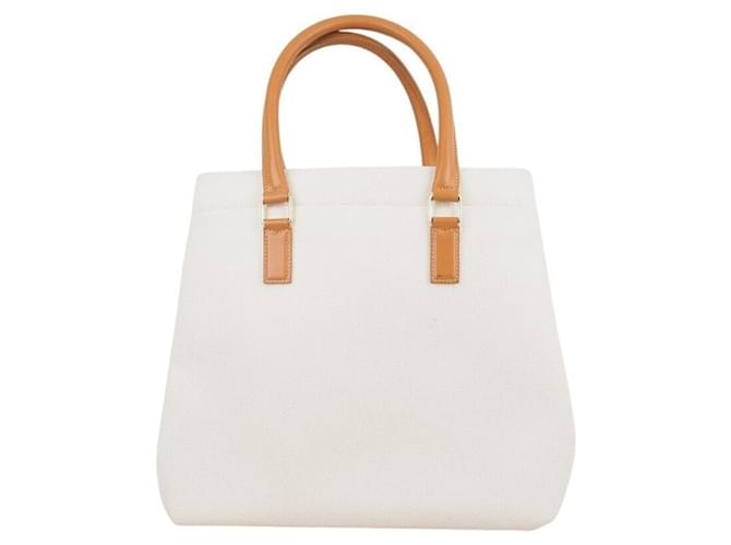 Céline Borsa Tote Cabas Orizzontale Bianco - vista 2