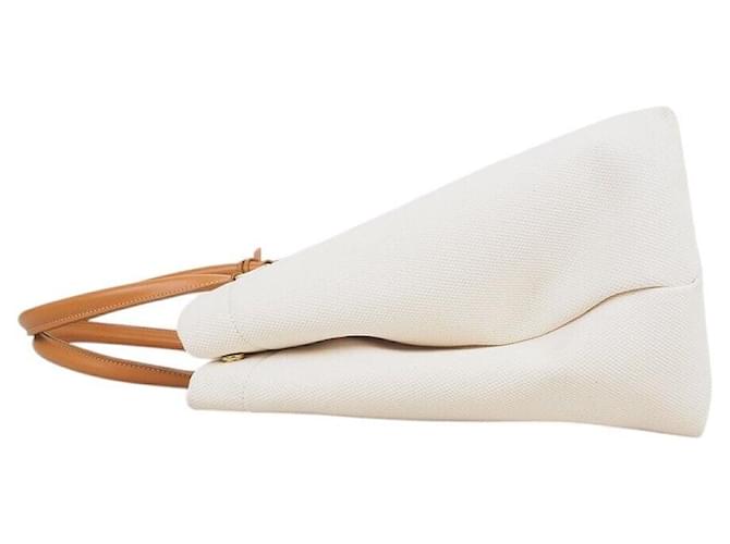 Céline Borsa Tote Cabas Orizzontale Bianco - vista 4