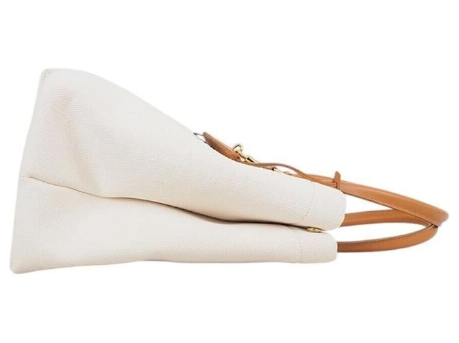 Céline Borsa Tote Cabas Orizzontale Bianco - vista 5