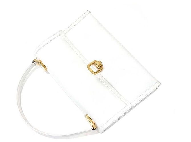 Gucci Bolso blanco con asa superior - vista 3