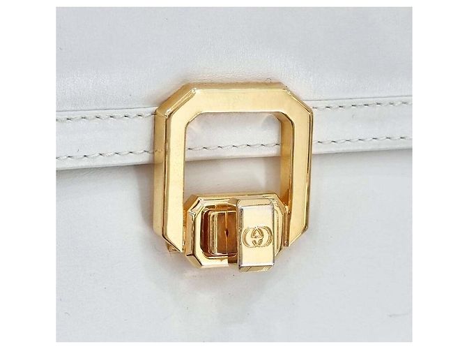 Gucci Bolso blanco con asa superior - vista 7