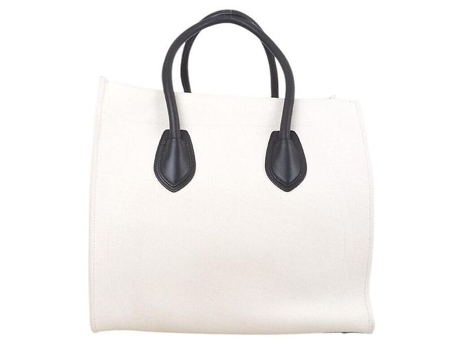 Céline Bolso de viaje Canvas Phantom Blanco - vista 3