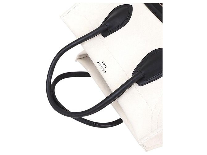 Céline Bolso de viaje Canvas Phantom Blanco - vista 4