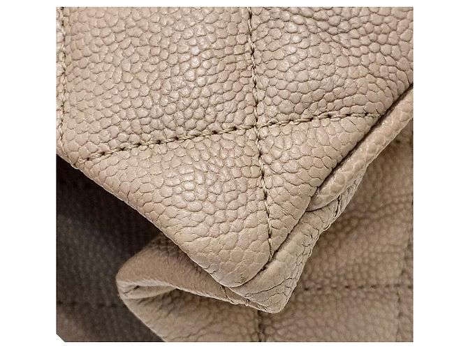 Chanel Borsa a mano e a tracolla Caviar Paradox Marrone - vista 4