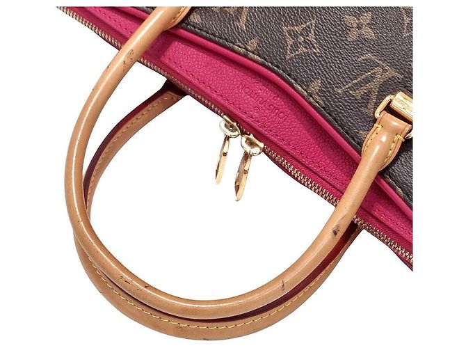 Louis Vuitton Borsa in tela Monogram Nero - vista 3