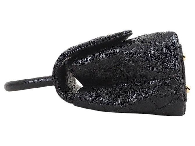 Chanel Caviar Coco Handle Preto - vista 5