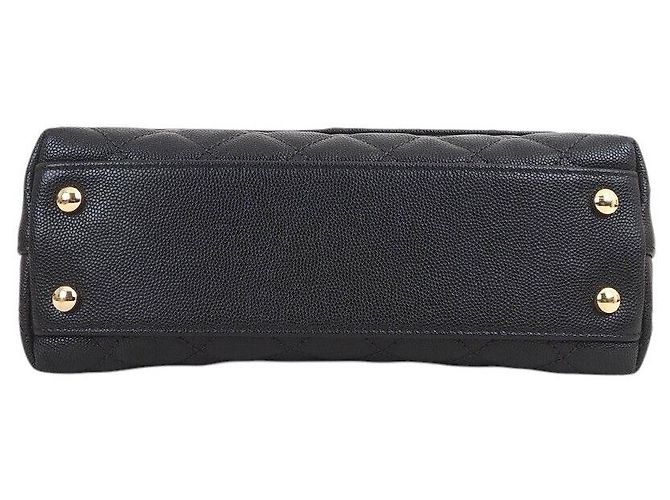 Chanel Caviar Coco Handle Preto - vista 6