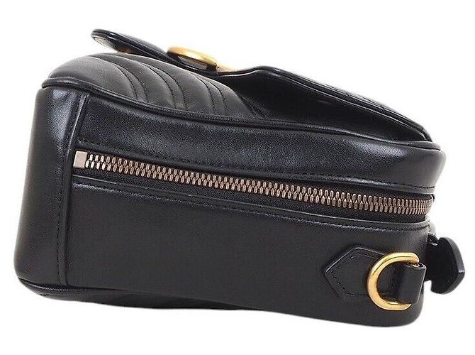 Gucci Borsa a tracolla Marmont Matelassé con manico superiore - vista 5
