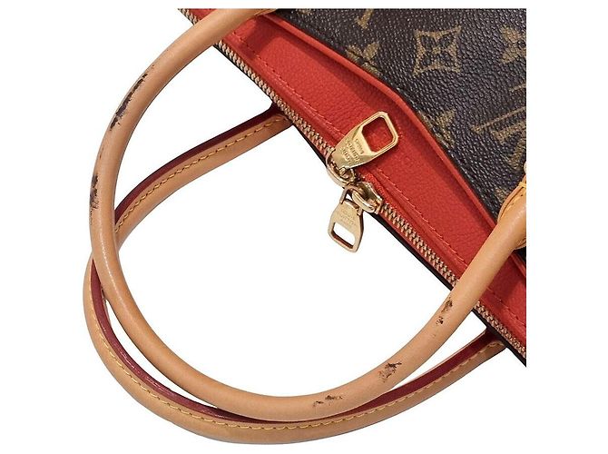 Louis Vuitton Pallas Tote Bag Schwarz Stoff - Ansicht 3