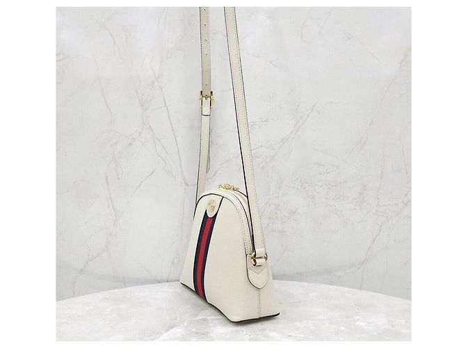 Gucci Borsa a tracolla piccola in pelle Ophidia - vista 2