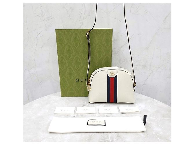 Gucci Borsa a tracolla piccola in pelle Ophidia - vista 9