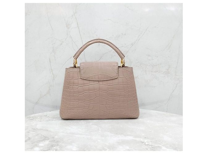 Louis Vuitton Capucines BB Matte Alligator Multicolor - vista 3