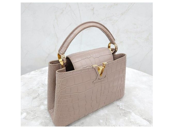 Louis Vuitton Capucines BB Matte Alligator Multicolor - vista 4