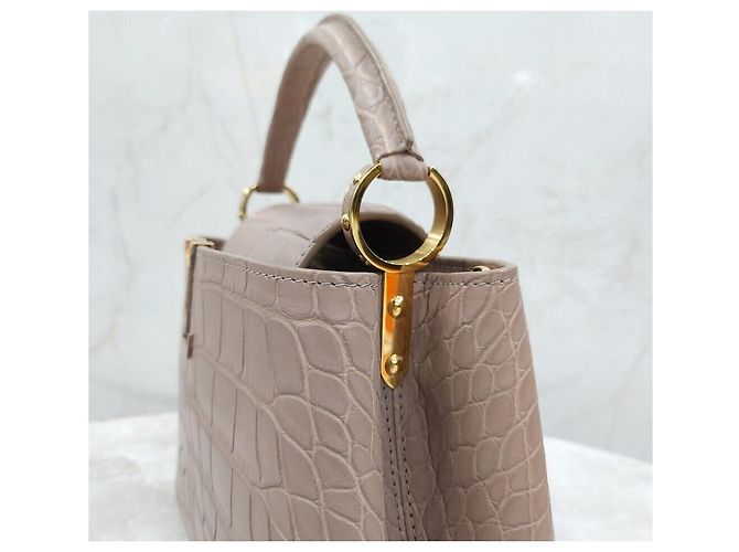 Louis Vuitton Capucines BB Matte Alligator Multicolor - vista 7
