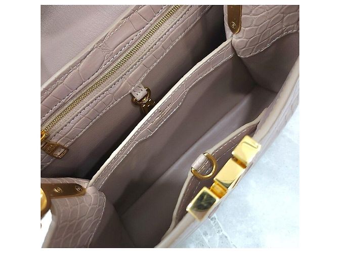 Louis Vuitton Capucines BB Matte Alligator Multicolor - vista 8