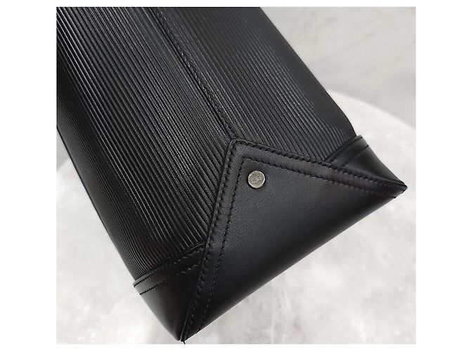 Dior Nuova Borsa a Tracolla Tote in Velluto a Costine e Pelle Peter Dog Nero - vista 7