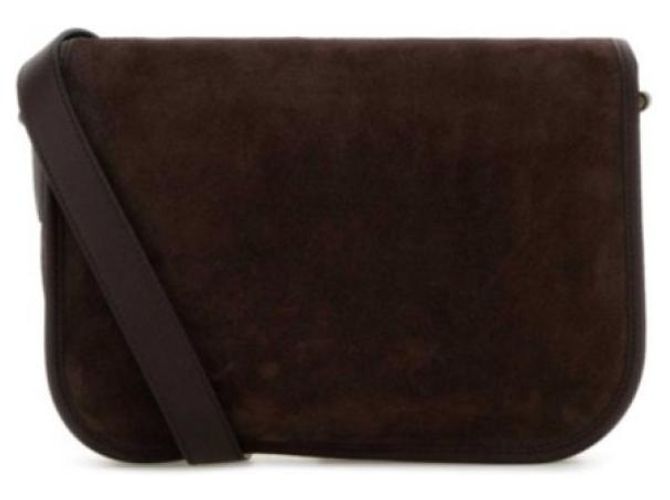 Valentino Borsa a tracolla in camoscio Antibes - vista 5