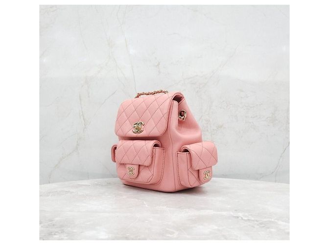 Chanel Neuer Pocket Duma Rucksack Pink Gold - Ansicht 2