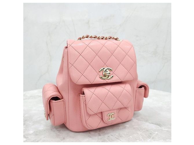 Chanel Neuer Pocket Duma Rucksack Pink Gold - Ansicht 4