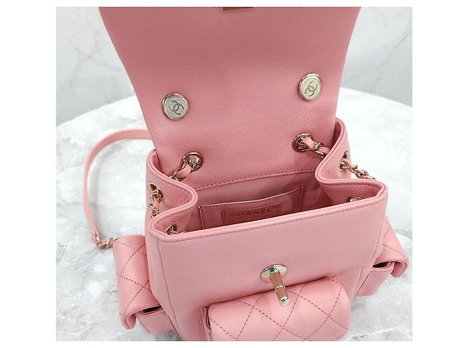 Chanel Neuer Pocket Duma Rucksack Pink Gold - Ansicht 5