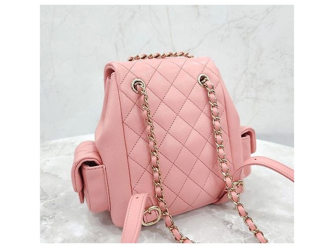 Chanel Neuer Pocket Duma Rucksack Pink Gold - Ansicht 7