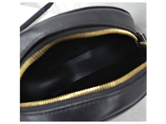 Céline Borsa a tracolla Cuir Triopé Oval Pearl Nero - vista 6