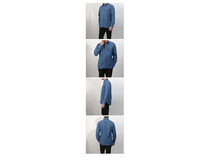 Camicia Tom Ford in tessuto blu - vista 2