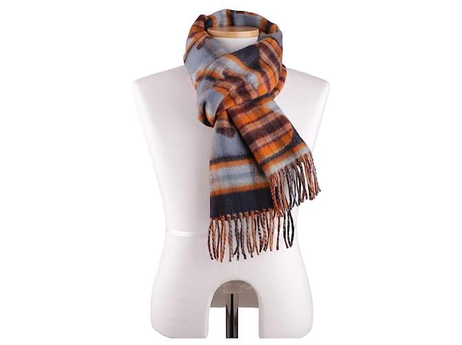 Hermès Sciarpa Tartan Echec au Roi Multicolore - vista 12