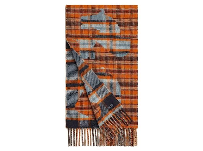 Hermès Sciarpa Tartan Echec au Roi Multicolore - vista 4