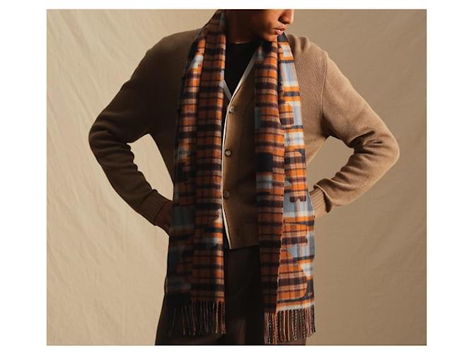 Hermès Sciarpa Tartan Echec au Roi Multicolore - vista 5