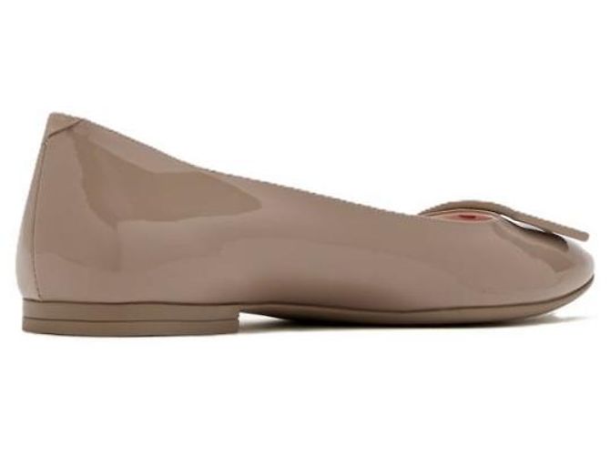 Roger Vivier Look Ballerina Marrone - vista 5