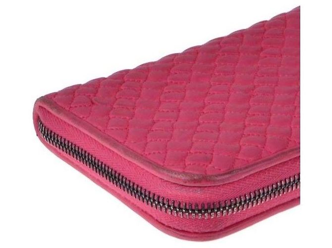 Bottega Veneta Portafoglio lungo con zip - vista 3