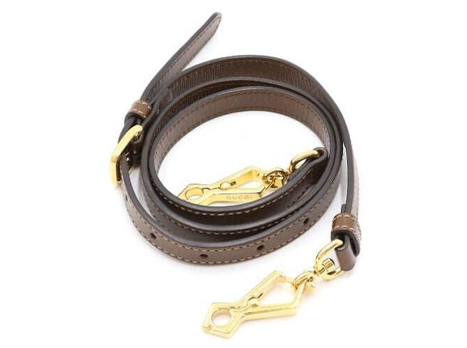 Horsebit 1955 Gucci Picca borsa con manico e morsetto Marrone - vista 8