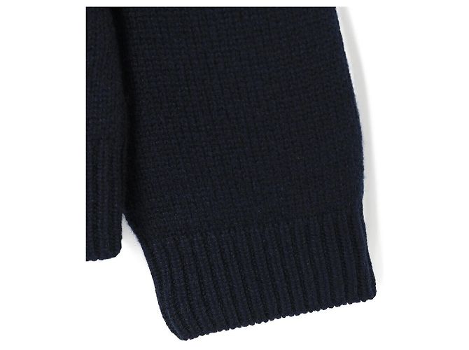 Miu Miu Jersey de cachemira azul marino - vista 6