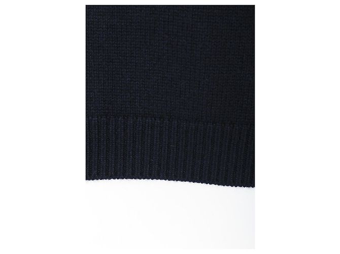 Miu Miu Jersey de cachemira azul marino - vista 7