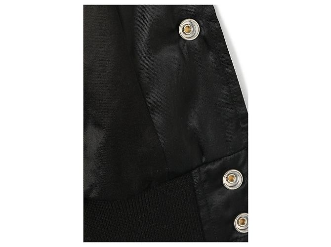 Céline Satin Nylon Teddy Jacket Black - view 10