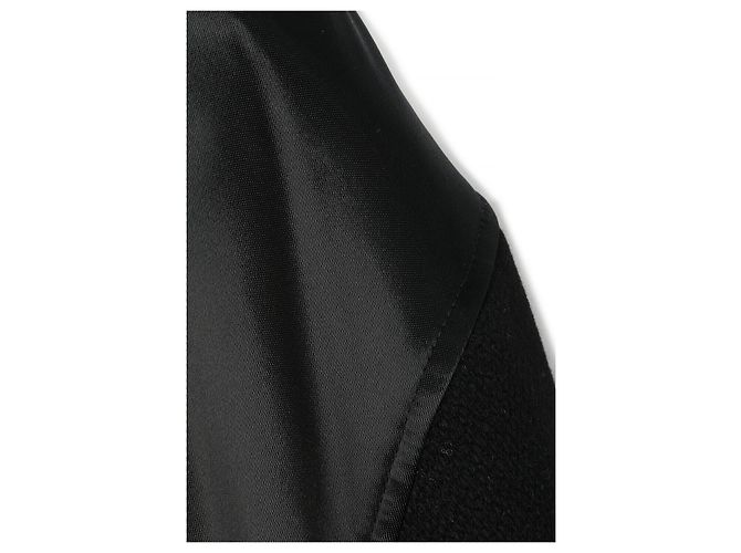 Céline Satin Nylon Teddy Jacket Black - view 4