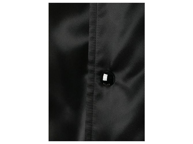 Céline Satin Nylon Teddy Jacket Black - view 5