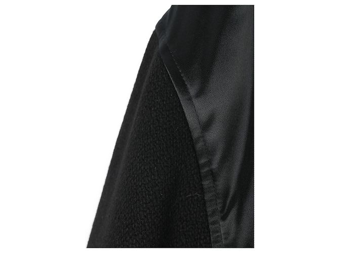 Céline Satin Nylon Teddy Jacket Black - view 8